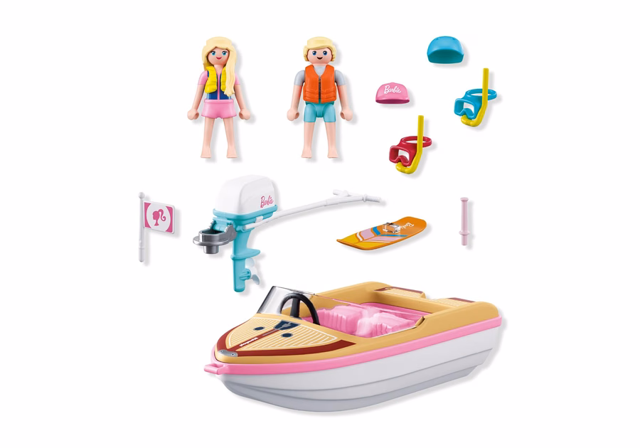 Barca d'avventura PLAYMOBIL x Barbie™