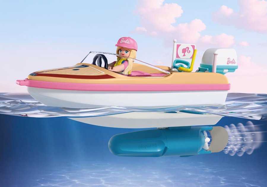 Barca d'avventura PLAYMOBIL x Barbie™
