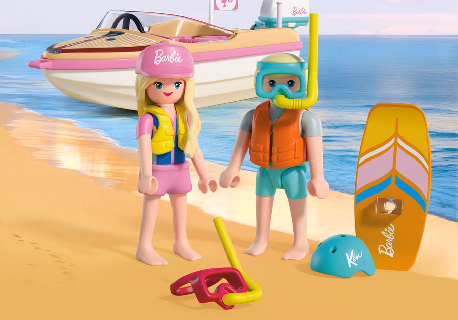 Barca d'avventura PLAYMOBIL x Barbie™