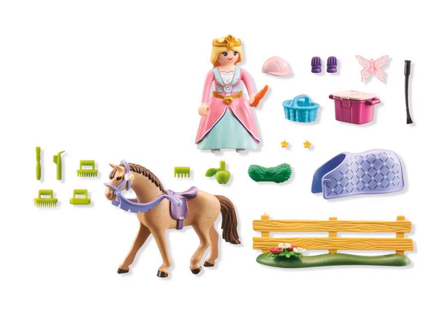 Pacchetto iniziale Principessa con cavallo