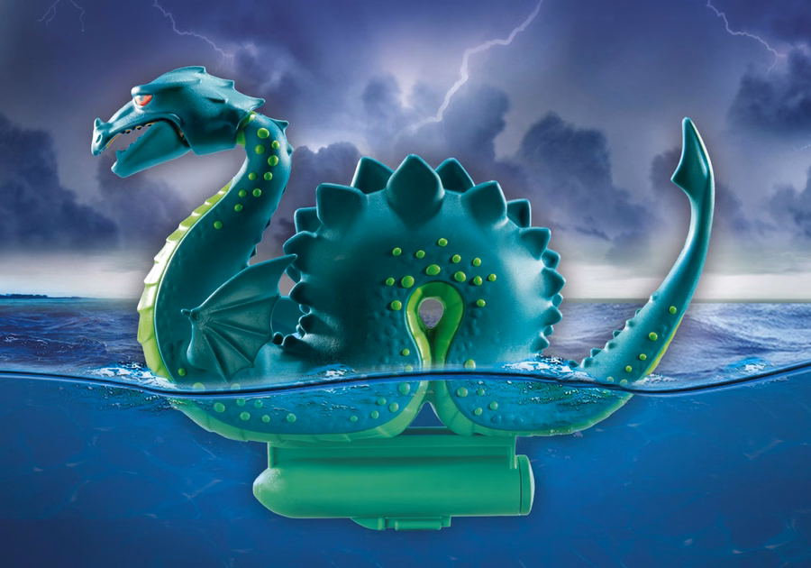 Vichinghi con il mostro marino