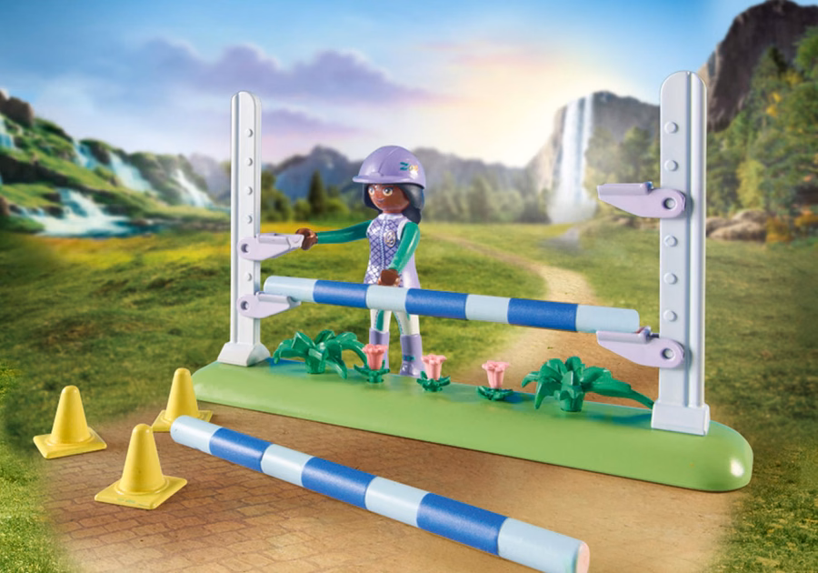 Arena di salto con Zoe e Blaze