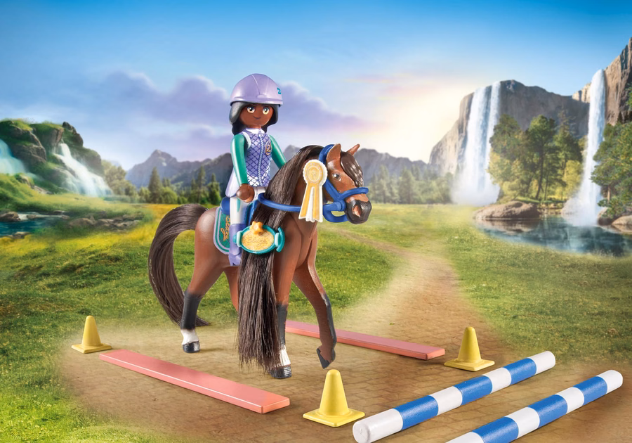 Arena di salto con Zoe e Blaze