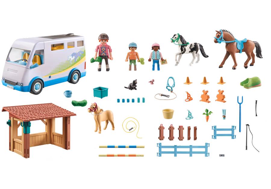 Scuola di equitazione mobile
