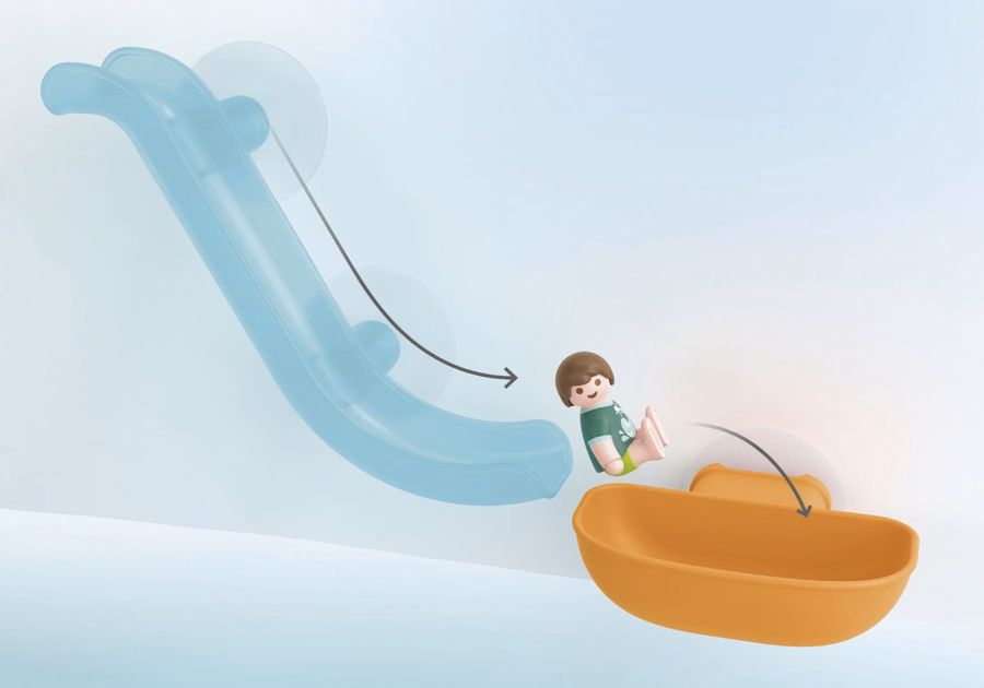 JUNIOR AQUA: Scivolo acquatico con animali marini
