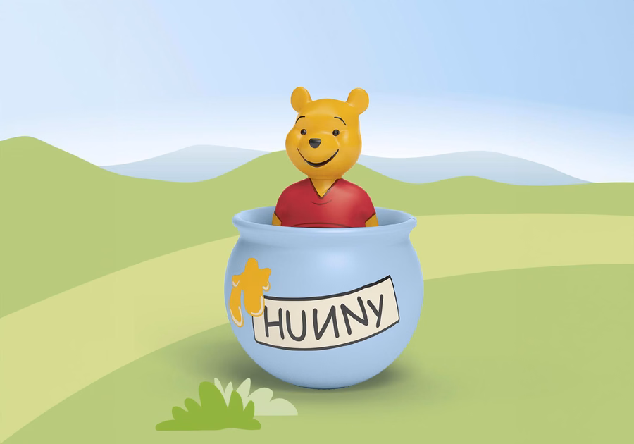 JUNIOR & Disney: Il vasetto di miele con contrappeso di Winnie the Pooh