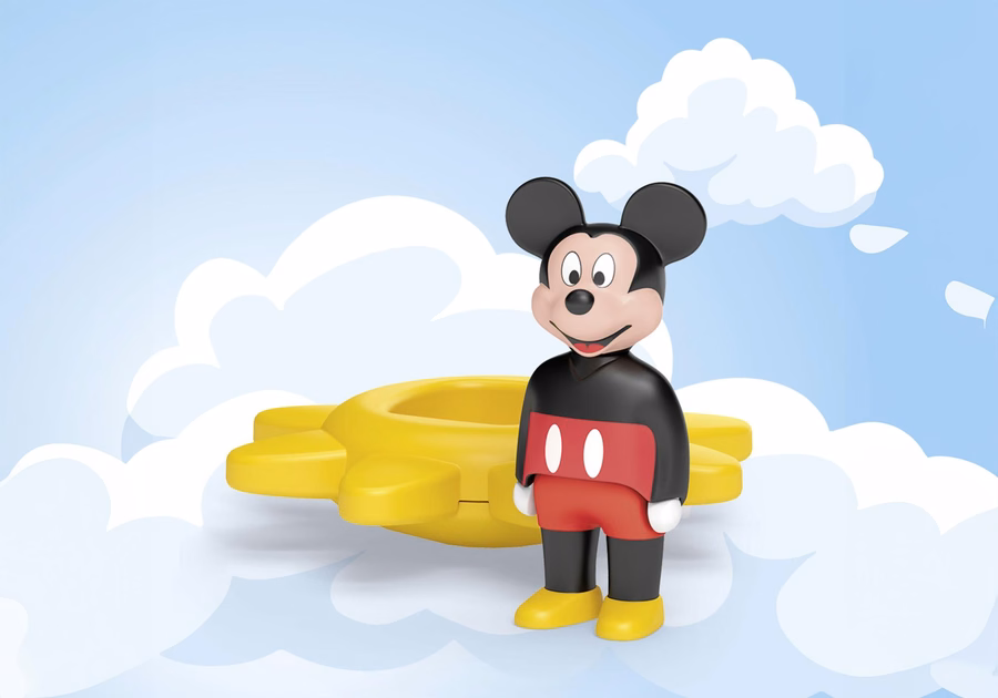 JUNIOR & Disney: Il sole girevole di Topolino con sonaglio