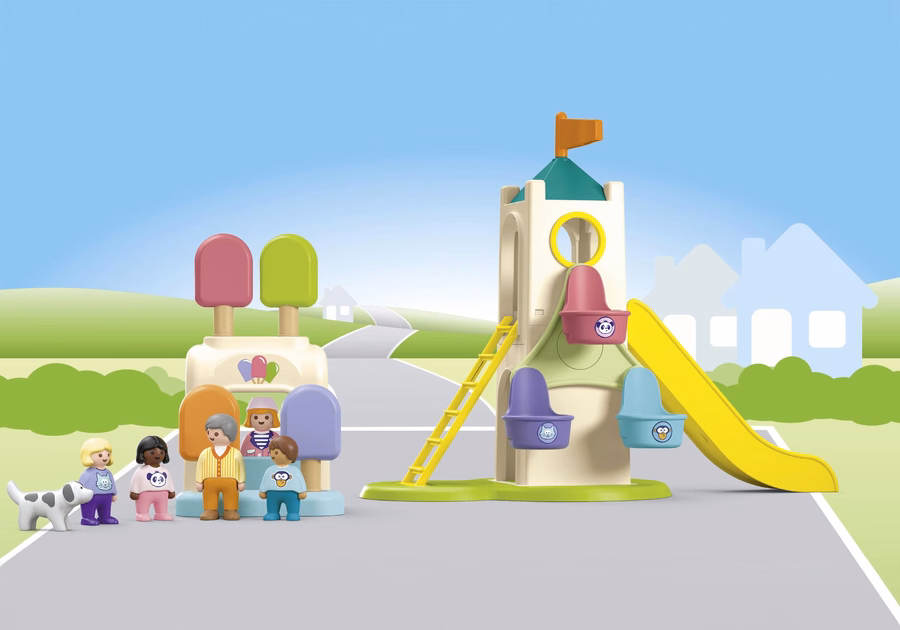 JUNIOR: Torre avventura con chiosco dei gelati