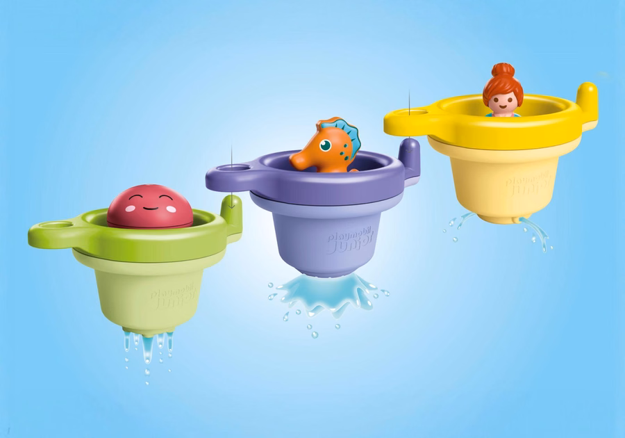 JUNIOR AQUA: Bicchieri galleggianti con divertimento in acqua