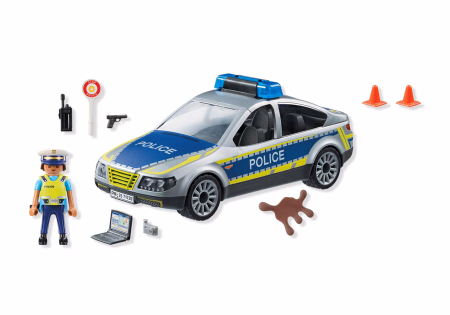 Auto di pattuglia della polizia