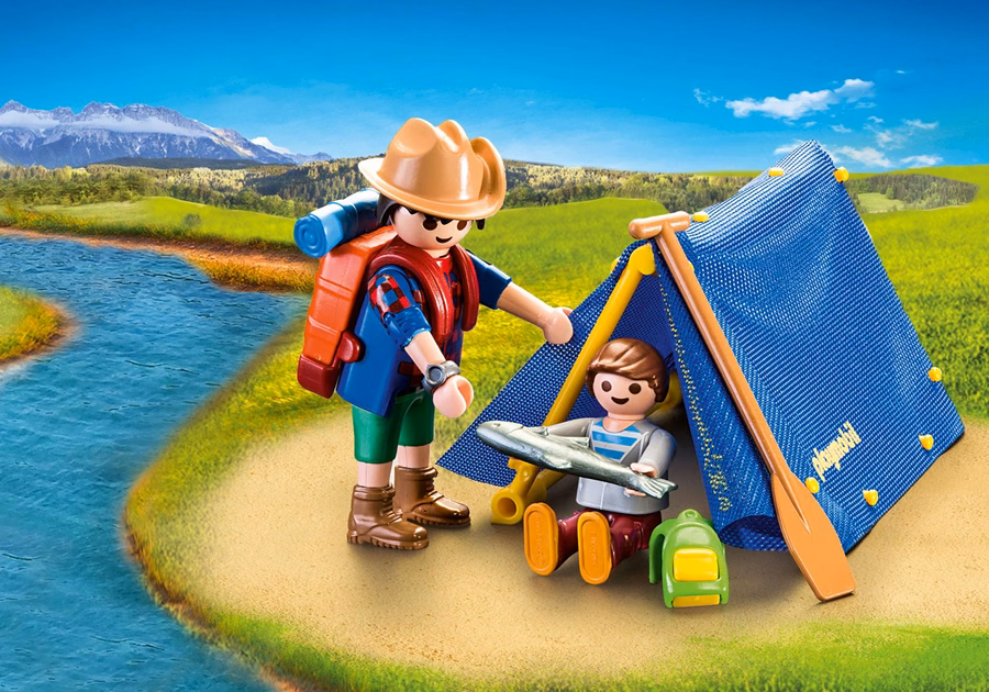 Custodia per avventure in campeggio