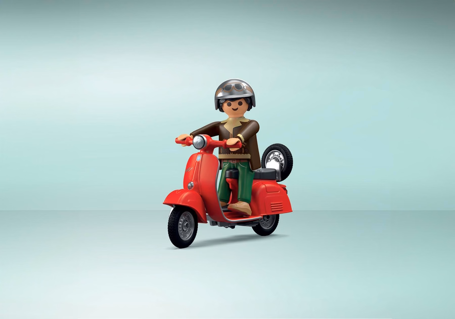 Garage Vespa anni '60